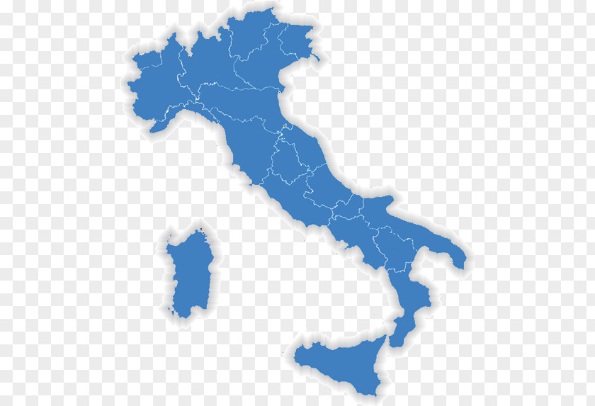 Map Regions Of Italy Vector Graphics Illustration PNG