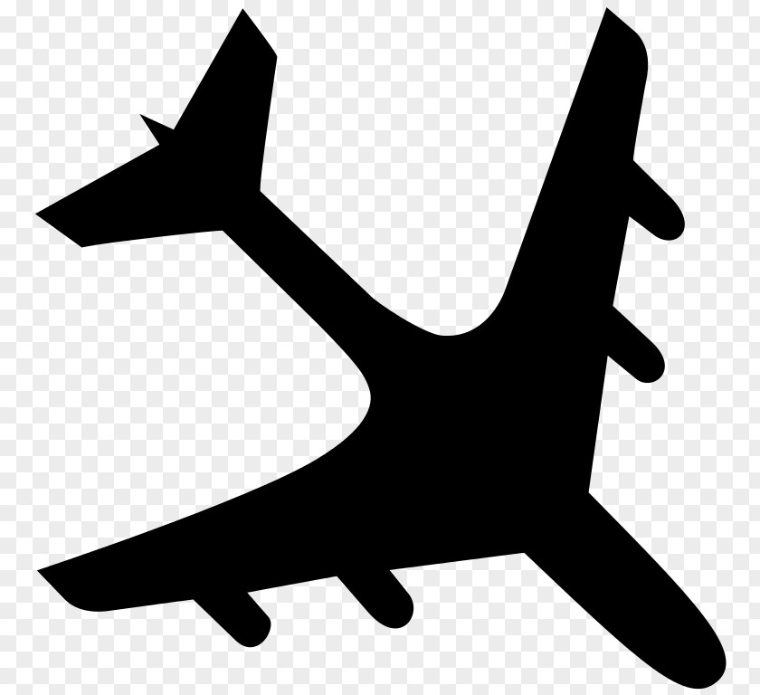 Mirrored Airplane Aircraft Clip Art PNG