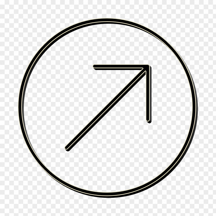Symbol Line Art Arrow Icon Circle Direction PNG