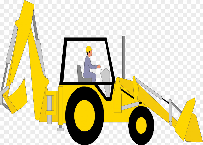 Bulldozers And Digging Machines Bulldozer Excavator Machine Architectural Engineering Tractor PNG