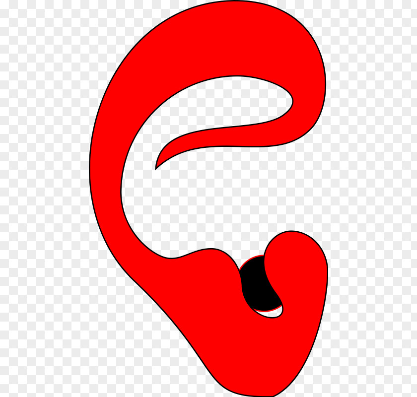 Ear Auricle Earlobe Clip Art PNG