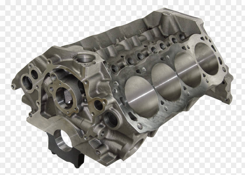 Engine Chevrolet Big-Block Cylinder Block Head Long PNG
