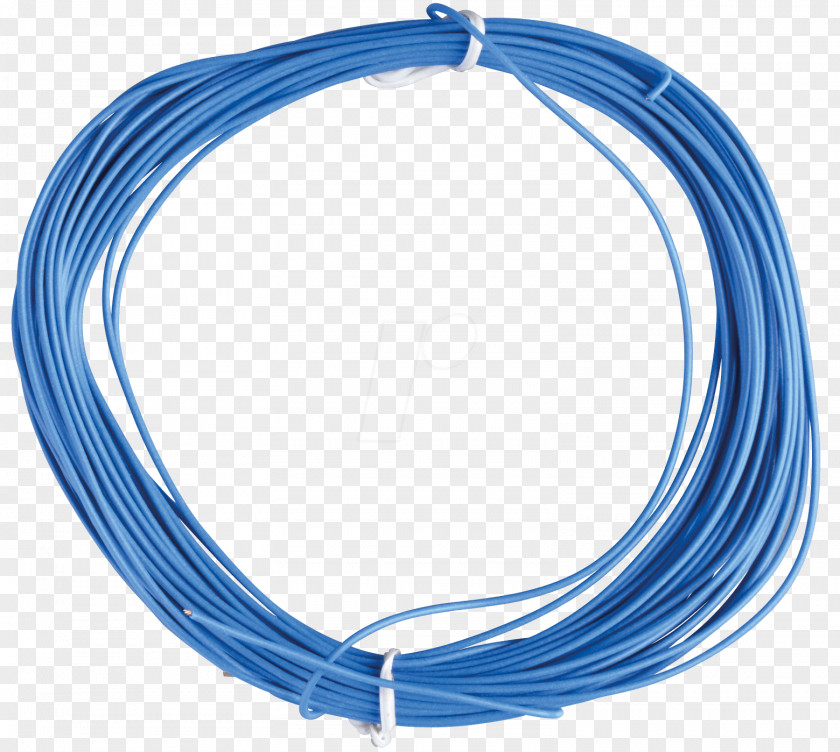 Litze Electrical Cable Wire Blue Electricity PNG