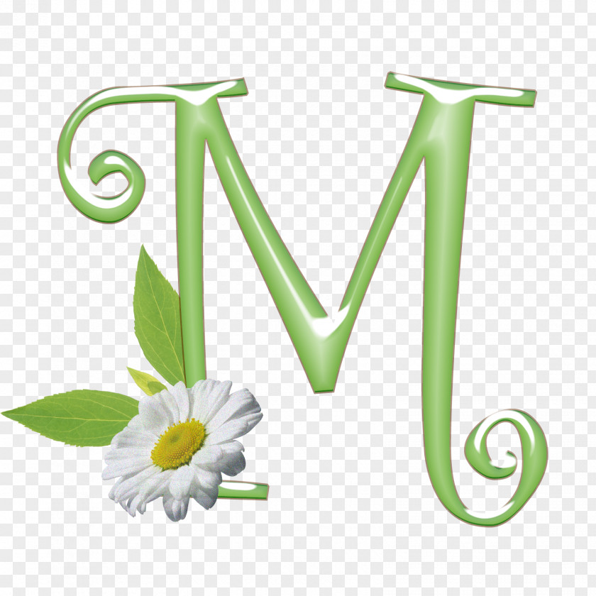 Margarida Baby Alphabet Green Cross-stitch Font PNG