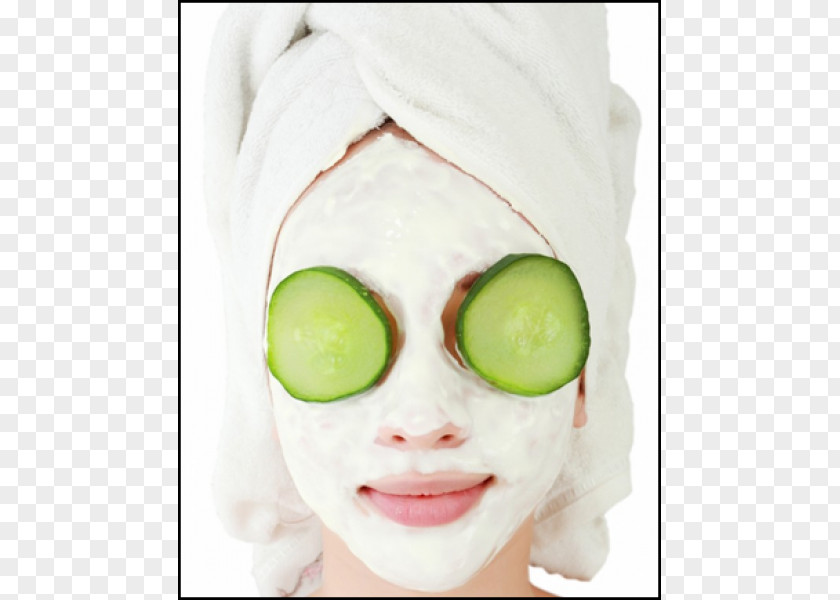 Mask Masque Cucumber Facial Beauty Parlour PNG