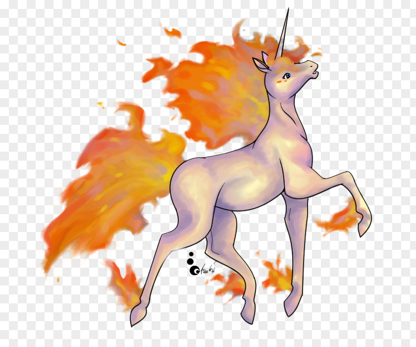 Unicorn Mane Rapidash Gallop Ponyta PNG