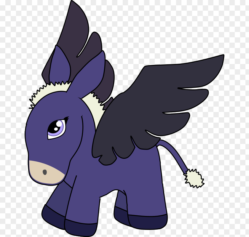 Donkey Horse Pegasus Clip Art PNG