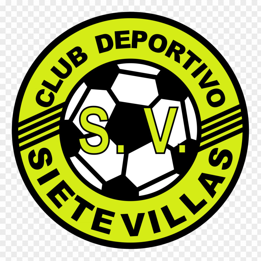 Football Logo CD Siete Villas Organization Sticker PNG