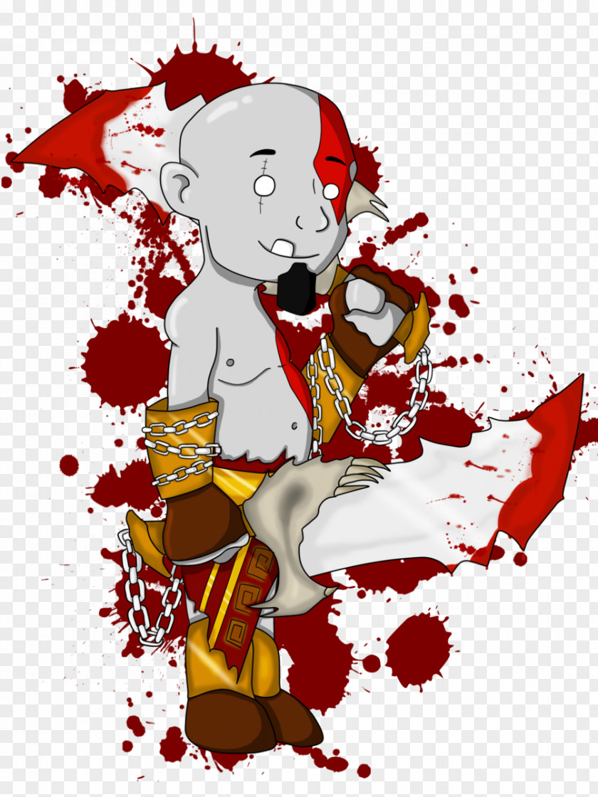 God Of War II Kratos Drawing Video Game PNG