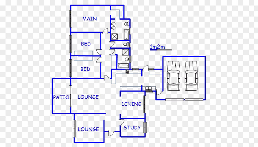 Park Floor Plan Line PNG