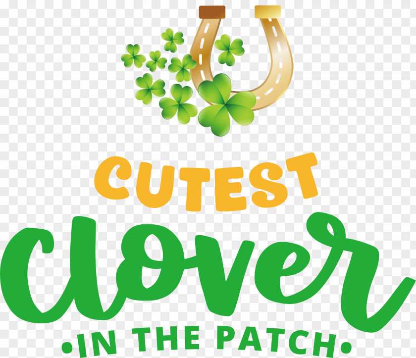 Cutest Clover Saint Patrick Patricks Day PNG