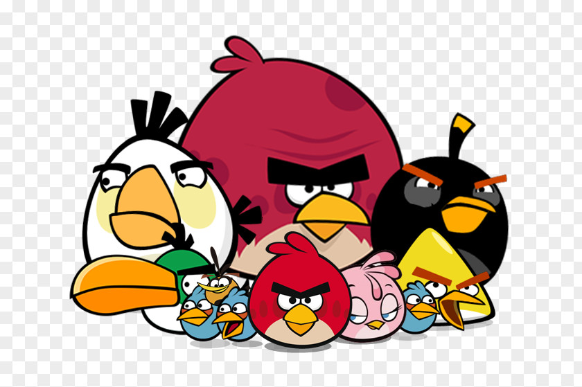 Flock Angry Birds Clip Art PNG