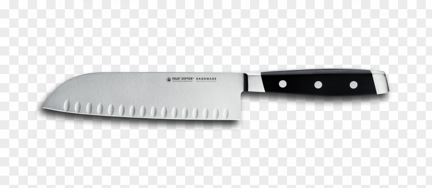 Knife And Fork Chef's Kitchen Knives Santoku PNG