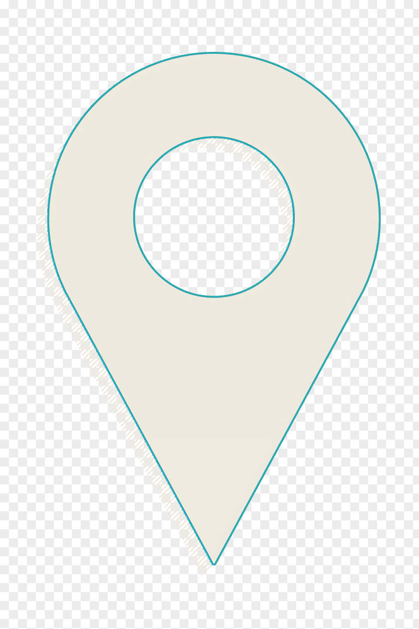 Navigation And Gps Glyph Icon Placeholder Pin PNG