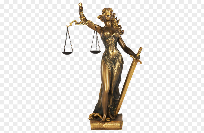 Themis Sculpture Figurine Justice Goddess PNG