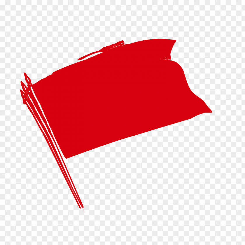 Vector Red Flag Euclidean PNG