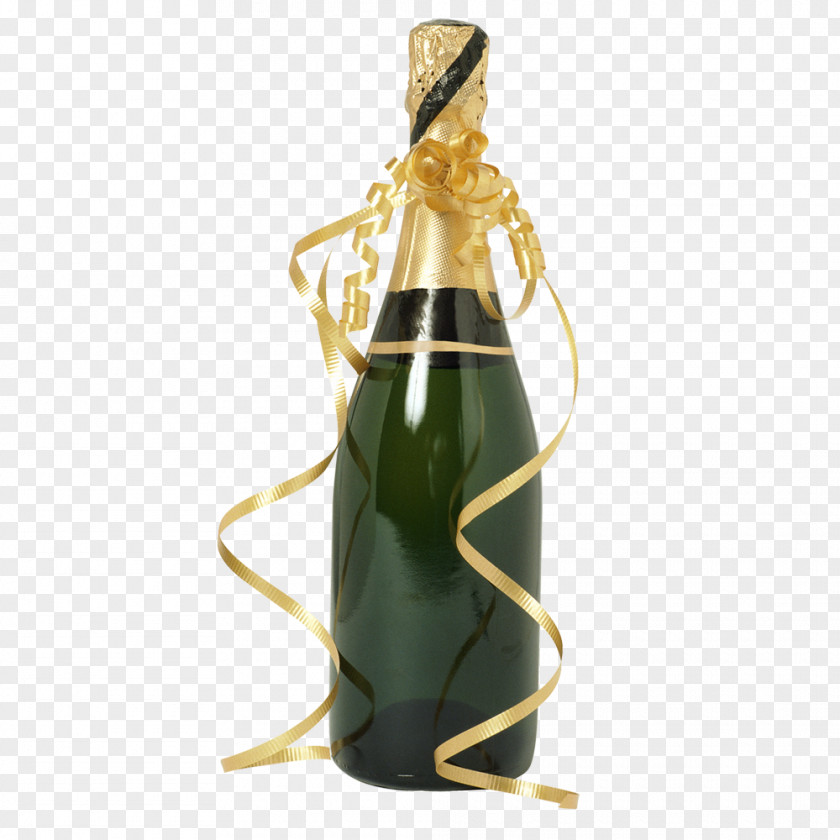 Champagne Bucket Wine Bottle PNG