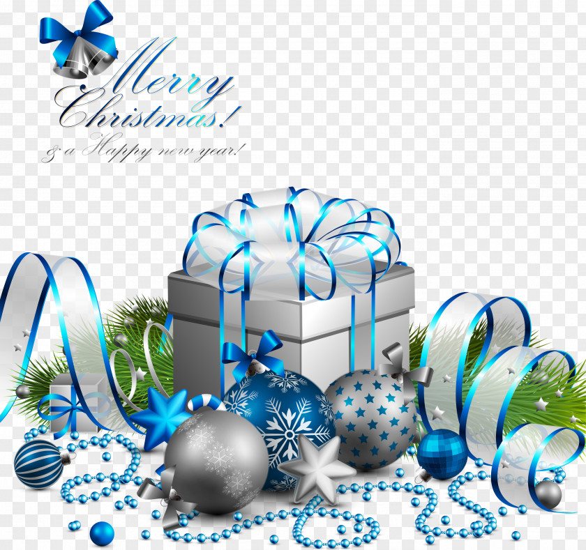 Christmas Gifts Vector Material Library PNG