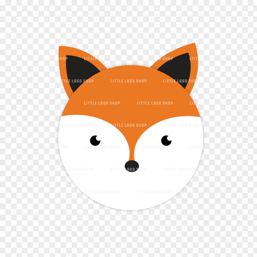 Orange Polygon Red Fox Whiskers Snout News PNG