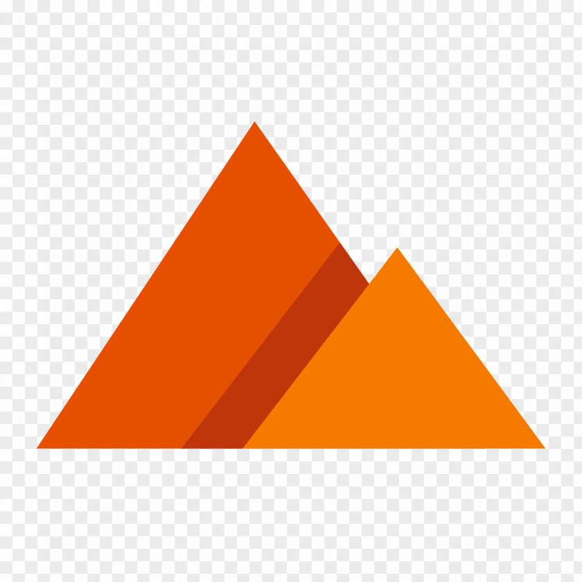 Pyramid Triangle Line Brand PNG