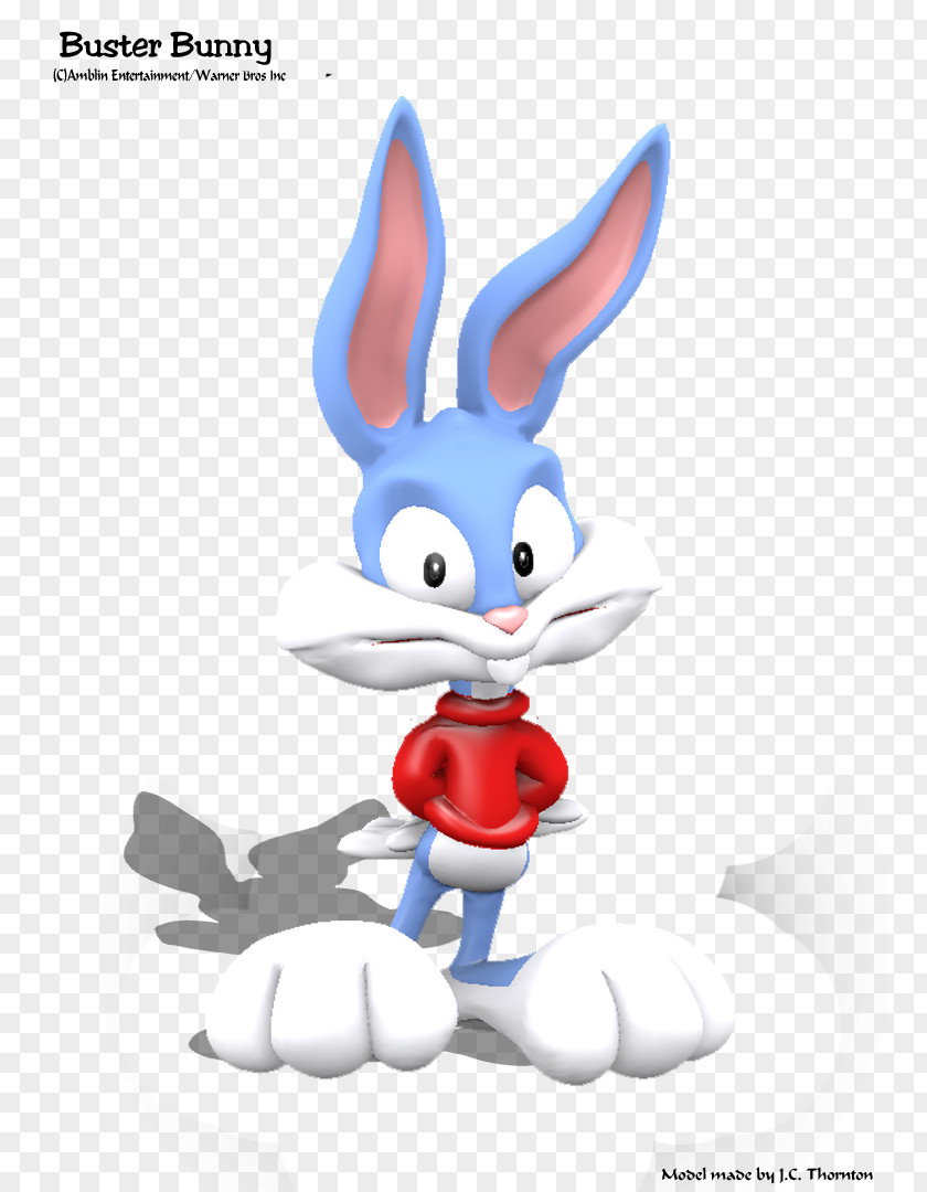 Rabbit Buster Bunny Cartoon Easter PNG