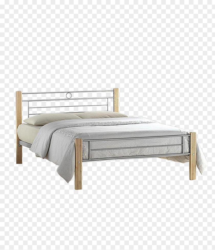 Single Bed Frame Mattress Sheets Foot Rests PNG