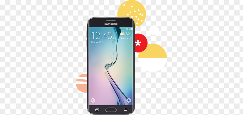 Smartphone Samsung Galaxy S6 Edge Android PNG