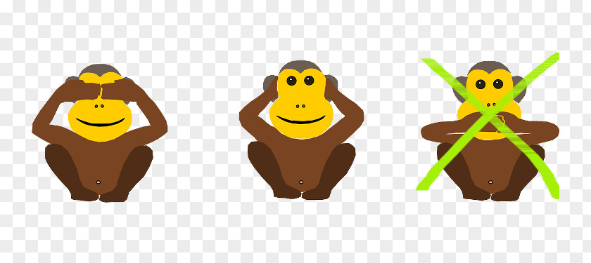 Auseinandersetzung The Evil Monkey Gandhi's Three Monkeys Wise Gorilla PNG