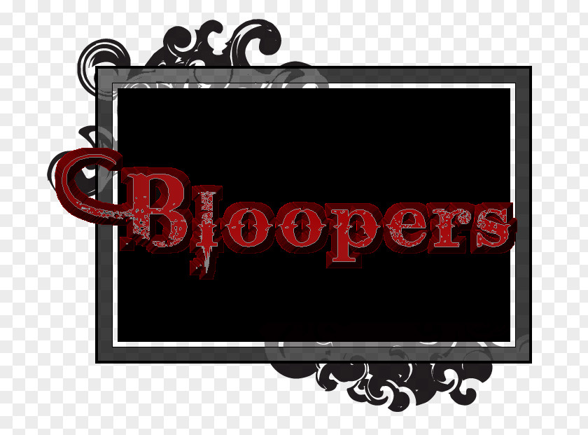 Blooper Logo Brand Electronics Font PNG