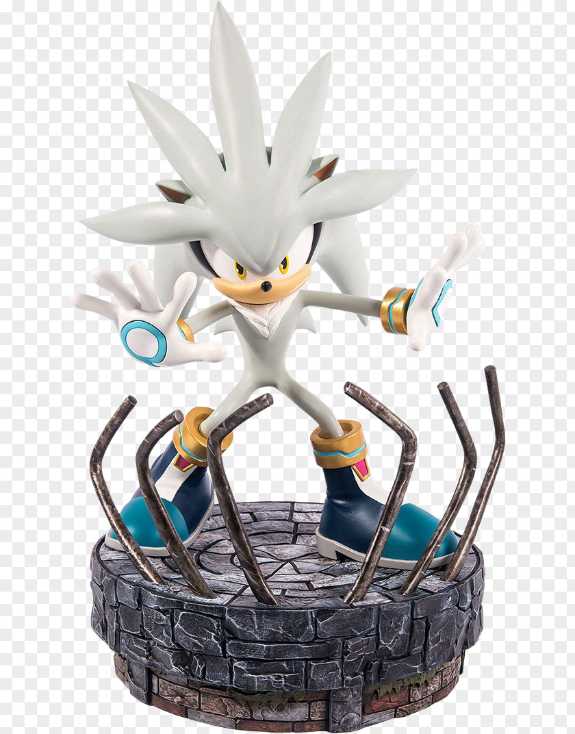 Office Figures Sonic The Hedgehog Shadow Puzzle Productions Silver Super PNG