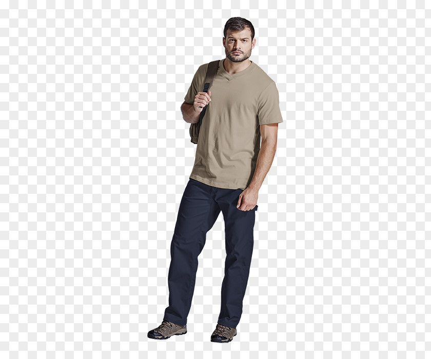 T-shirt Jeans Sleeve Crew Neck PNG