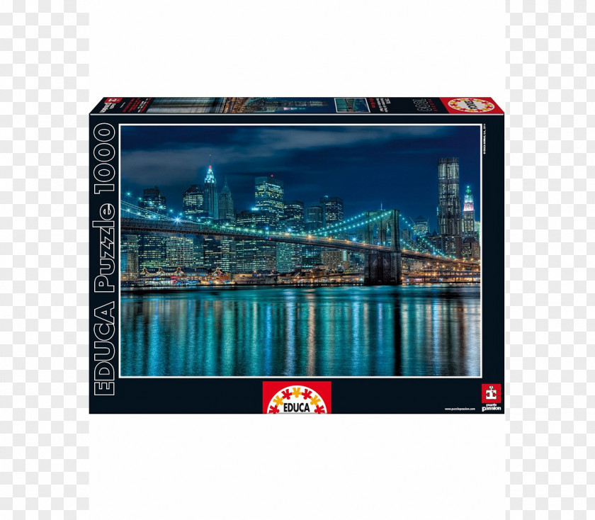 Toy Brooklyn Bridge Jigsaw Puzzles Amazon.com Educa Borràs PNG