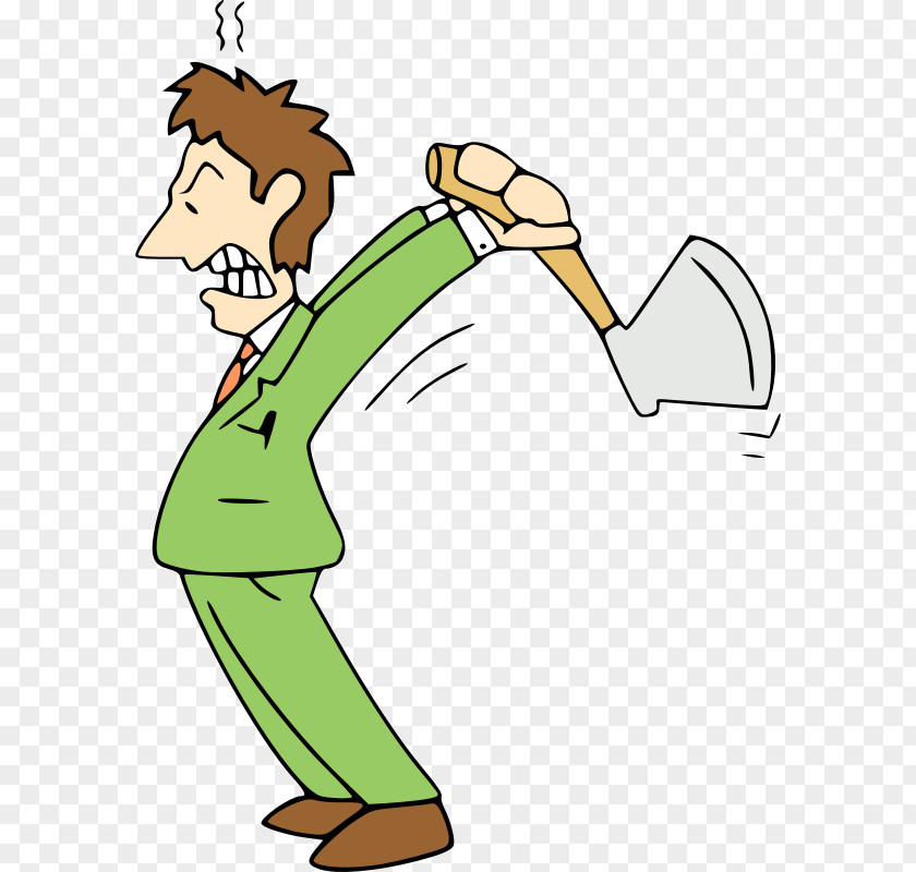 Angry Man Cartoon Animation Clip Art PNG