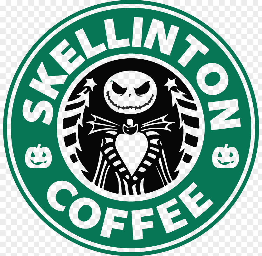 Decal Jack Skellington Oogie Boogie T-shirt Coffee Starbucks PNG
