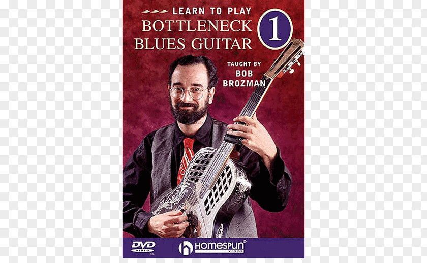 Playing Guitar Guitarist Bob Brozman's Bottleneck Blues Slide PNG