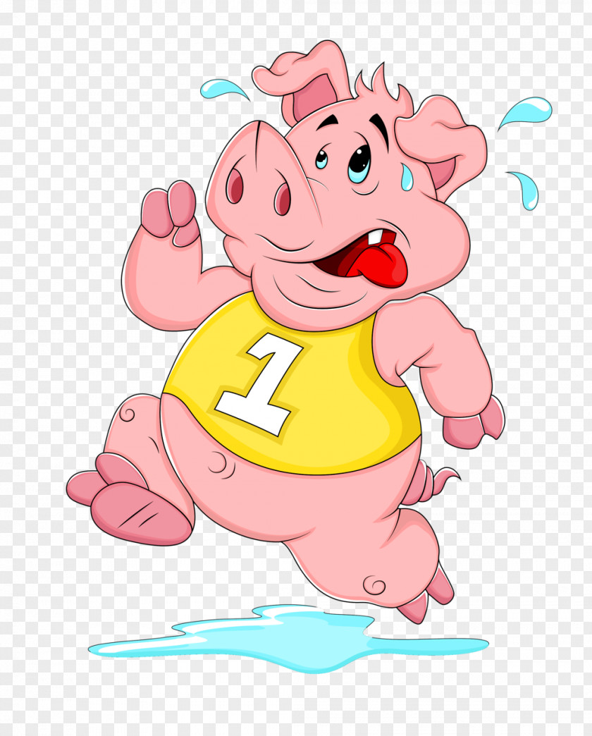 3 Little Pigs Domestic Pig Clip Art PNG