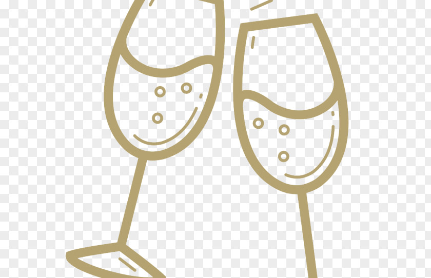 Champagne Wine Toast Wedding Symbol PNG