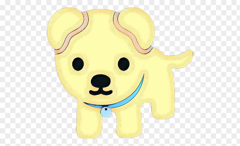 Stuffed Toy Snout Cartoon Yellow Puppy Animal Figure PNG