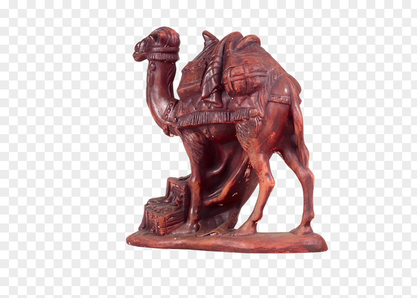 Camel Caravan Statue Figurine Animal PNG