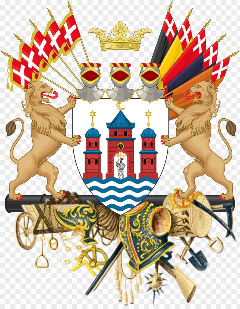 Coat Of Arms Copenhagen Denmark Crest PNG