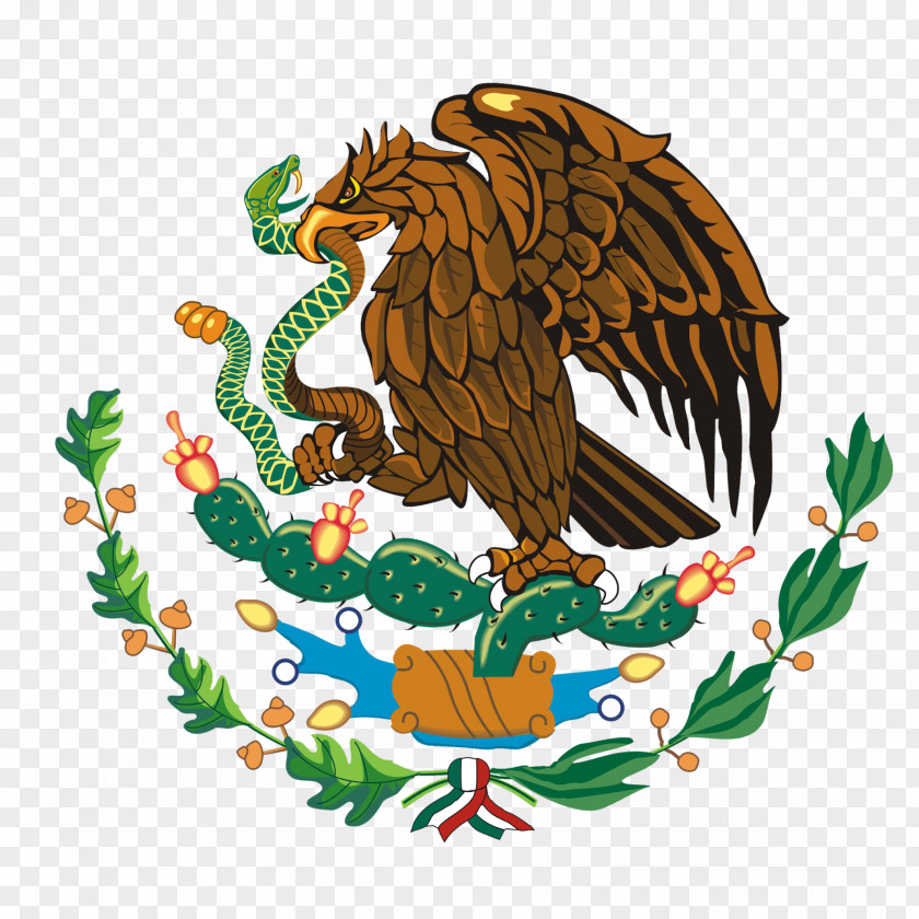 Flag Of Mexico Coat Arms Clip Art PNG