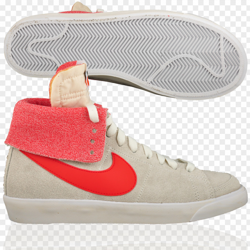 Red High Heels Sneakers Skate Shoe Nike Blazers PNG