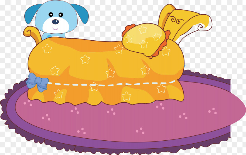 Cartoon Princess Bed Clip Art PNG