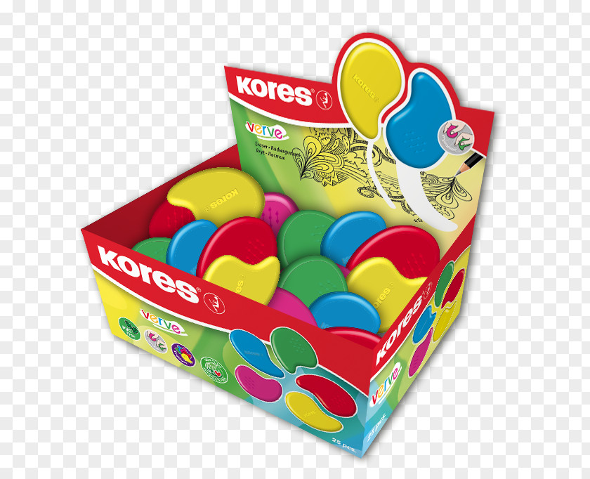 Eraser Plastic Guma TOY Kores PNG