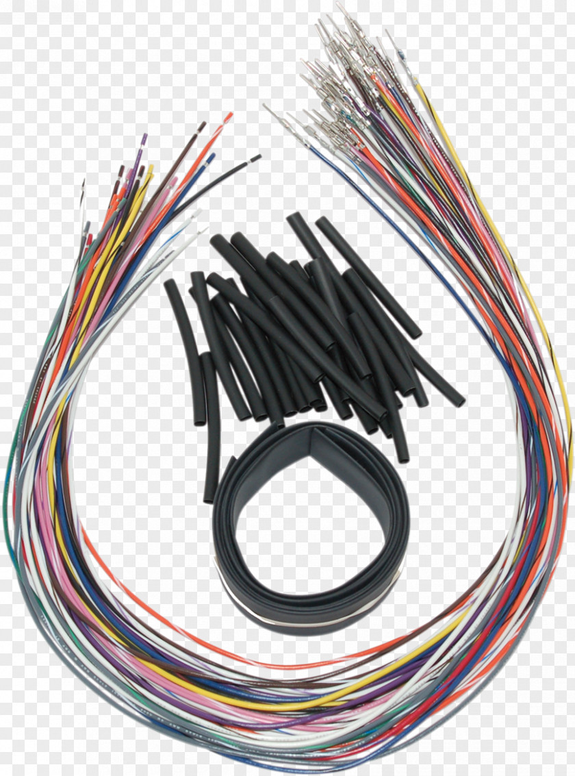 Motorcycle Wire Harley-Davidson Network Cables Electricity PNG