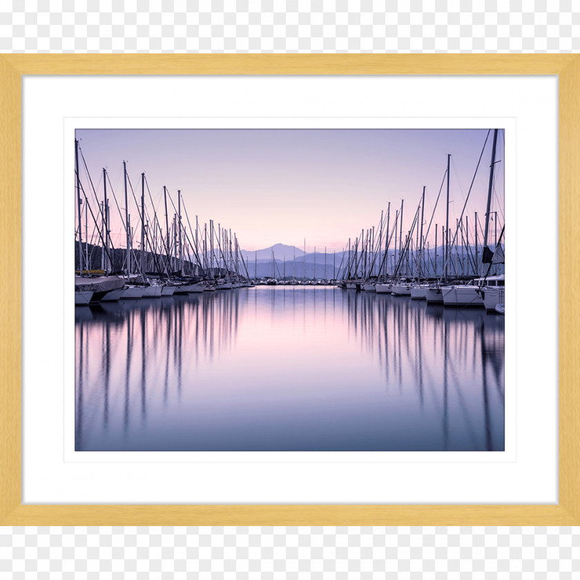 Painting Canvas Print Photography Harbor PNG