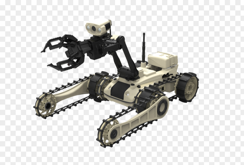 Robot Military Unmanned Ground Vehicle Autonomous Robotics PNG