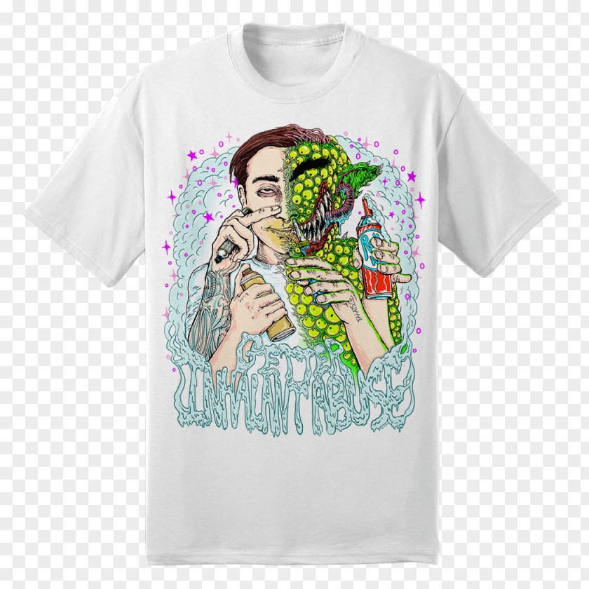 T-shirt Inhalant Abuse Clothing Sleeve Shred Collective PNG