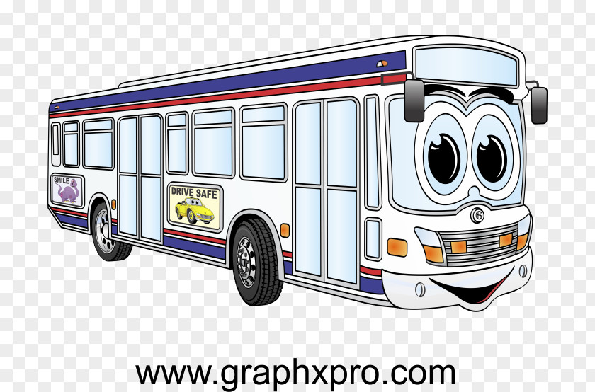 Tour Bus Service Car Cartoon PNG