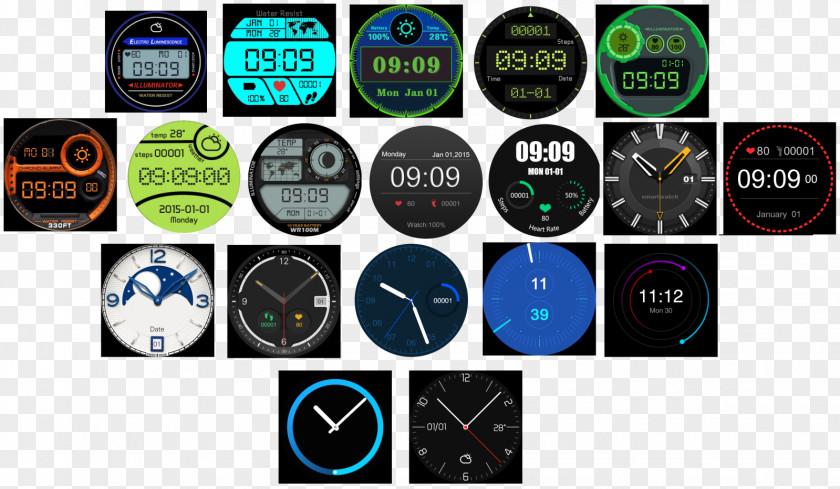 Watch Smartwatch Clock Face NO.1 G6 PNG